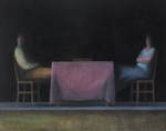 Scena primaria. Tempera all'uovo e olio su tela, cm 180 x 140. 2011