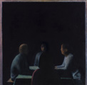Scena primaria. Tempera all'uovo e olio su tela, cm 180 x 140. 2011