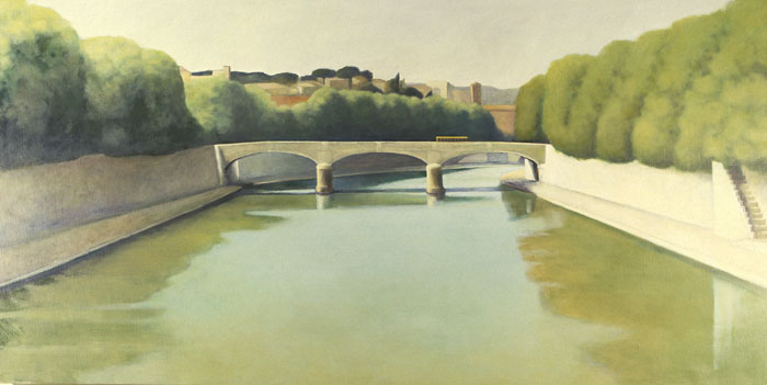 Da Ponte Sisto. Olio su tela, cm. 237 x 120. 1996. Collezione (...)